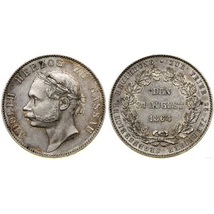 Germany, commemorative thaler (Gedenktaler), 1864, Wiesbaden