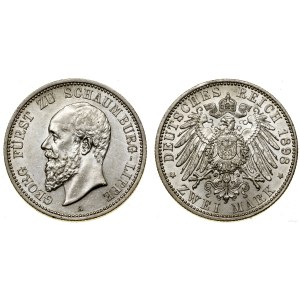 Německo, 2 marky, 1898 A, Berlín