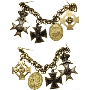 Germany, a set of miniature World War I medals