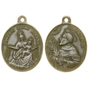 Religious devotional items, religious medal, 19th century (?)