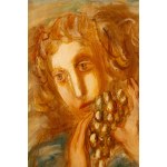 Zygmunt Józef Menkes (1896 Lemberg – 1986 Riverdale, USA), „Mädchen mit Weintrauben“, 1920er–1930er Jahre