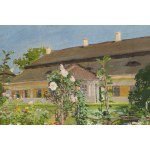 Józef Mehoffer (1869, Ropczyce – 1946, Wadowice), “The Manor in Summer,” ca. 1910