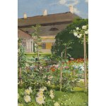 Józef Mehoffer (1869, Ropczyce – 1946, Wadowice), “The Manor in Summer,” ca. 1910