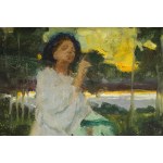 Józef Mehoffer (1869, Ropczyce – 1946, Wadowice), Muse, ca. 1897–98