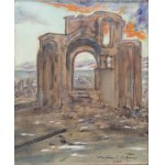 Wlastimil Hofman (1881 Praga - 1970 Szklarska Poręba), Trittico “Gli esiliati”, 1952-60