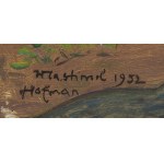 Wlastimil Hofman (1881 Praga - 1970 Szklarska Poręba), Trittico “Gli esiliati”, 1952-60
