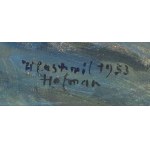 Wlastimil Hofman (1881 Praga - 1970 Szklarska Poręba), Trittico “Gli esiliati”, 1952-60