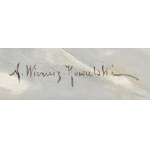 Alfred Wierusz Kowalski (1849 Suwałki - 1915 Monachium), Napad wilków