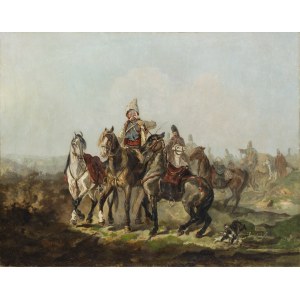 Józef Brandt (1841 Szczebrzeszyn - 1915 Radom), Lisowczycy, 1861
