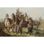 Józef Brandt (1841 Szczebrzeszyn - 1915 Radom), Lisowczycy, 1861