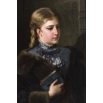 Władysław Bakałowicz (1833, Chrzanów – 1903, Paris), A Woman Making a Donation