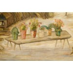 Tadeusz Makowski (1882, Oświęcim – 1932, Paris), “Flowers in the Open Air,” ca. 1927