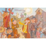 Andrzej Pronaszko (1888 Derebczyn – 1961 Varšava), „Koncert populárnej hudby“, 1951