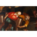 Bolesław Cybis (1895, Massandra Estate, Crimea – 1957, Trenton, New Jersey, USA), Porters (Dockworkers), ca. 1920–23