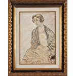 Leopold Gottlieb (1879, Drohobych – 1934, Paris), « La Pensive », vers 1927-1934