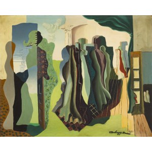Zygmunt Dobrzycki (1896 Oleskin - 1970 Beauvallon), Kształty (Formes), 1951