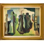 Zygmunt Dobrzycki (1896 Oleskin - 1970 Beauvallon), Kształty (Formes), 1951