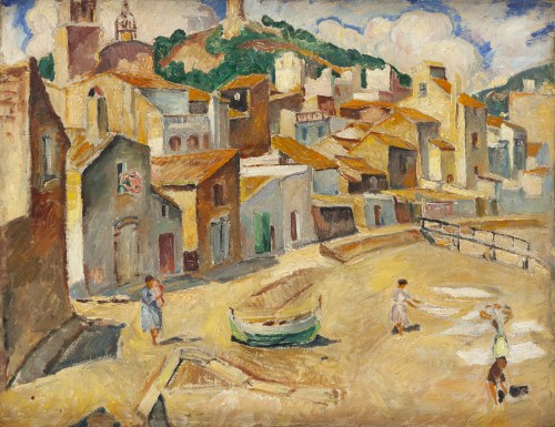Maria Melania Mutermilch \ Mela Muter (1876 Warszawa - 1967 Paryż), Collioure (