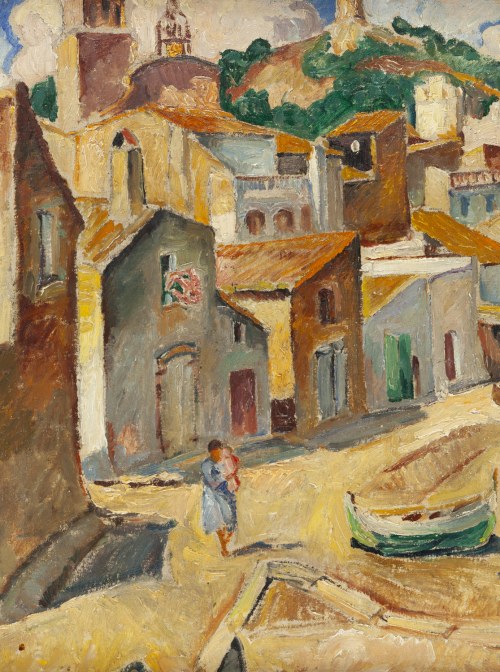 Maria Melania Mutermilch \ Mela Muter (1876 Warszawa - 1967 Paryż), Collioure (