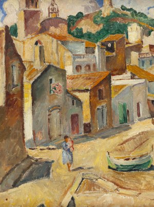 Maria Melania Mutermilch \ Mela Muter (1876 Warszawa - 1967 Paryż), Collioure (