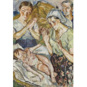 Maria Melania Mutermilch \ Mela Muter (1876 Varšava – 1967 Paříž), Klaňání Ježíškovi, 40. léta 20. století