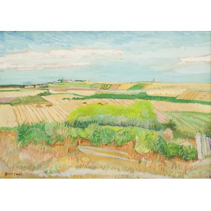 Joseph Hecht (1891, Łódź - 1952, Paris), « Paysage d'été » (« Paysage d'Été »)