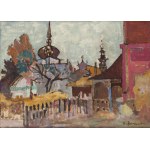 Hanna Pachniewska-Betley (1910 - 1987), A view of the Church of the Holy Spirit in Nowy Sącz