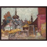 Hanna Pachniewska-Betley (1910 - 1987), A view of the Church of the Holy Spirit in Nowy Sącz