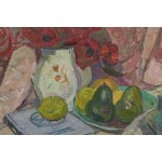 Zygmunt Radnicki (1894 - 1969), Maki i owoce, 1948