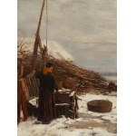 Antoni Kozakiewicz (1841 Kraków - 1929 Kraków), Kobieta przy studni
