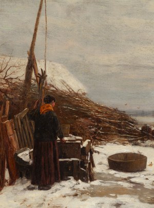 Antoni Kozakiewicz (1841 Kraków - 1929 Kraków), Kobieta przy studni