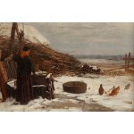 Antoni Kozakiewicz (1841 Kraków - 1929 Kraków), Kobieta przy studni