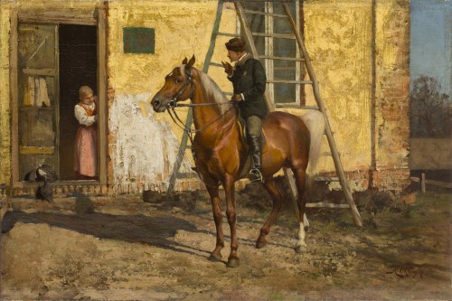 Ryszard Okniński (1848 Śniadowo - 1925 Kolczyn), Spotkanie