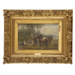 Ludwik Gędłek (1847 Krakov – 1904 Viedeň), Odpočinok kozákov