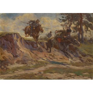Stanisław Bagieński (1876, Warsaw – 1948, Warsaw), *Pogoń*, 1920