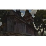 Stanisław Kamocki (1875, Varsovie - 1944, Zakopane), Petite église de Radziszów, vers 1920