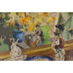 Kazimierz Sichulski (1879, Lviv – 1942, Lviv), Nature morte aux figurines, 1935