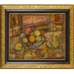 Emil Krcha (1894, Kałusz – 1972, Kraków), “Still Life with Fruit” (“Still Life III”), before or in 1949