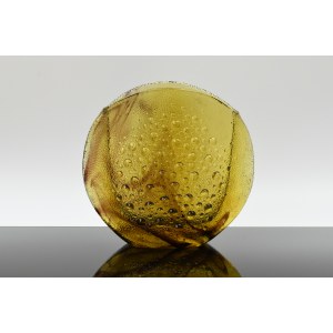 Jan Sylwester DROST (1934–2024), “ASTEROID” Vase with a Streak — HSG Ząbkowice — 1975