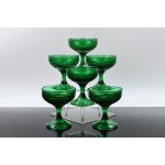 Set di 6 coppe “KWIATEK” - HSG Ząbkowice - seconda metà del XX secolo