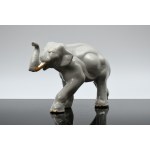 Zygmunt BUKSOWICZ (1915–1993), Elephant Figurine – WWC Soapstone – Poland – 1960s