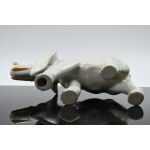 Zygmunt BUKSOWICZ (1915–1993), Elephant Figurine – WWC Soapstone – Poland – 1960s