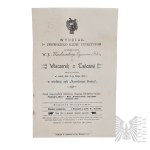 Pologne - XIXe/XXe siècle - Archives d'Eugeniusz Wesołowski (1874-1950) (architecte polonais, journaliste, collectionneur, Galicie, Zakopane)
