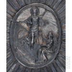 [SREBRO 0.875] Rosja Carska - Srebrna Gloria ze Sceną Zmartwychwstania Chrystusa - Jakow Prochorow, Moskwa 1869