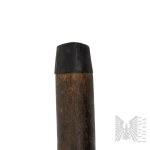 [VARSAVIANA/SREBRO 0.800] - Warszawa II RP, Piotr Łątkowski - Laska z rękojeścią o Zoomorficznym Designie (Głowa Słonia) w Stylu Secesji Wiedeńskiej/Eklektyzmu VARSAVIANA, MODA