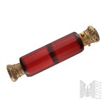 19th/20th Century - Glass Crystal Perfume Bottle for Ladies, Everyday Life, Elegance, Etiquette, Toiletry