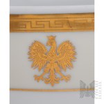 Third Republic of Poland - Poland - Soup Bowl for the Ministry of Foreign Affairs (Studio Design Collection - Silesian Porcelain) Emblem of the Republic of Poland, Tableware, Diplomacy