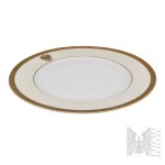 Third Republic of Poland - Poland - Porcelain Plate for the Ministry of Foreign Affairs (Studio Design Collection - Silesian Porcelain) Emblem of the Republic of Poland, Tableware, Diplomacy
