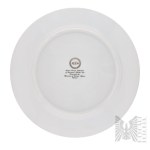 Third Republic of Poland - Poland - Porcelain Plate for the Ministry of Foreign Affairs (Studio Design Collection - Silesian Porcelain) Emblem of the Republic of Poland, Tableware, Diplomacy