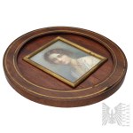 Adam Grabowski (1875 - 1941, Varsavia) - Ritratto della dott.ssa Ludwika Fesit-Knoff (Varsavia), acquerello (?)